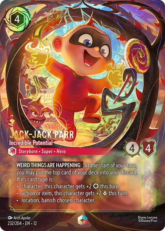 Disney Lorcana: Jack-Jack Parr - Incredible Potential (Enchanted) card image