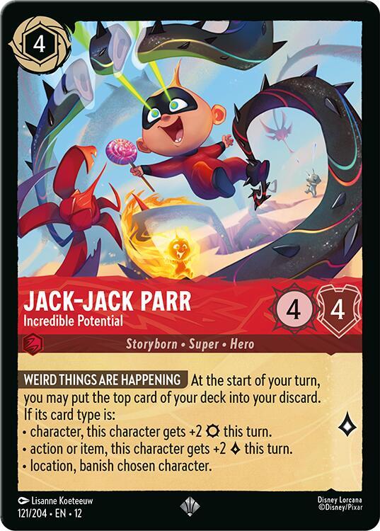 Disney Lorcana: Jack-Jack Parr - Incredible Potential card image