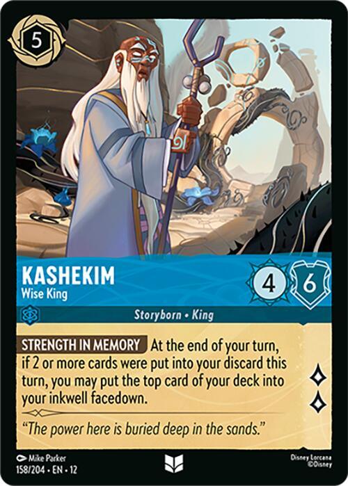 Disney Lorcana: Kashekim - Wise King card image