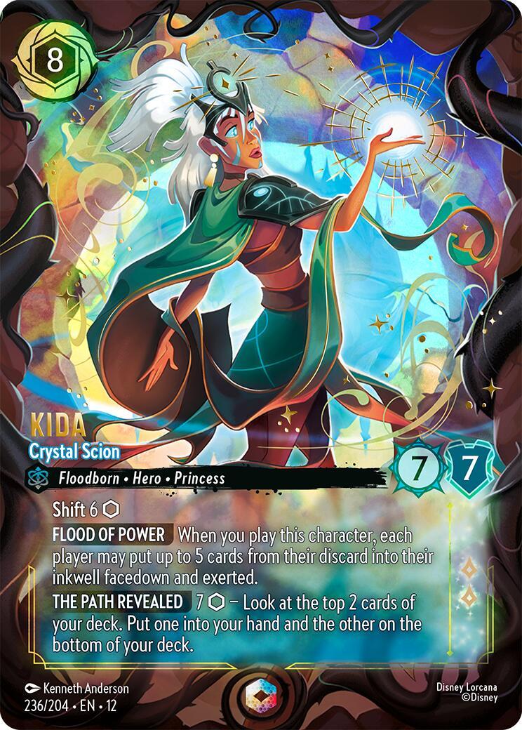 Disney Lorcana: Kida - Crystal Scion (Enchanted) card image