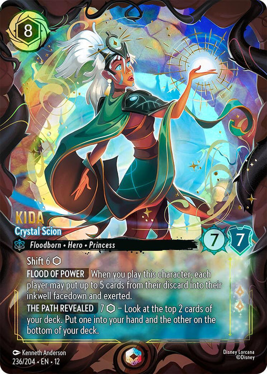 Disney Lorcana: Kida - Crystal Scion (Enchanted) card image