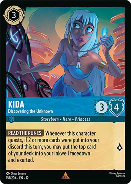 Disney Lorcana: Kida - Discovering the Unknown card image