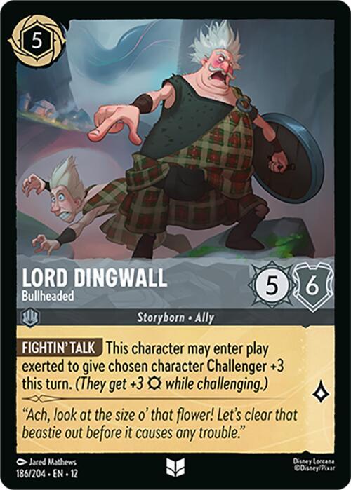 Disney Lorcana: Lord Dingwall - Bullheaded card image
