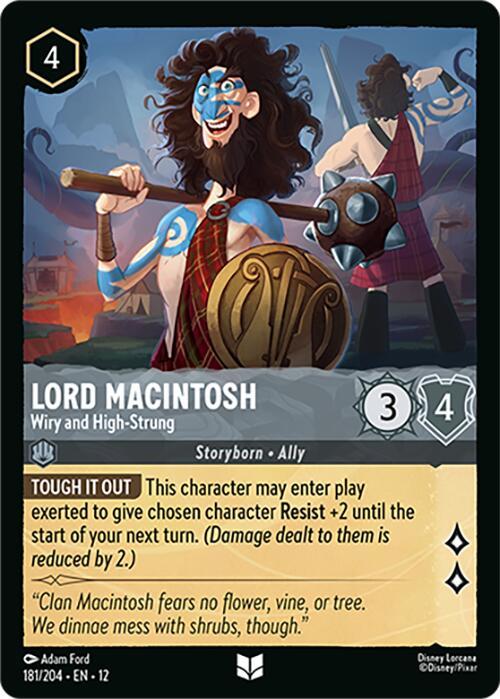 Disney Lorcana: Lord Macintosh - Wiry and High-Strung card image