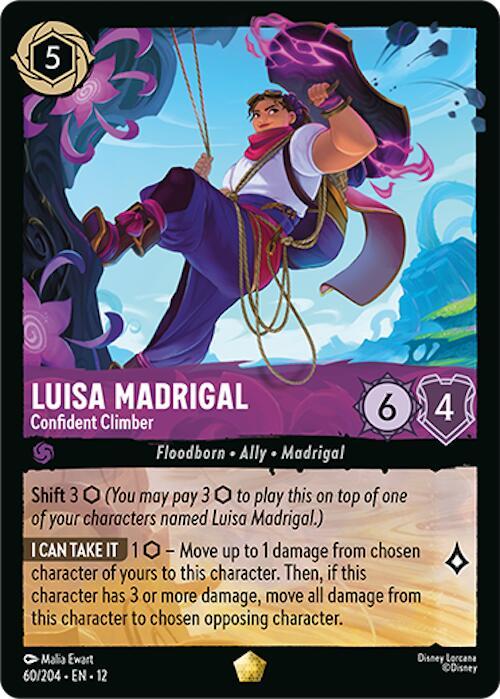 Disney Lorcana: Luisa Madrigal - Confident Climber card image