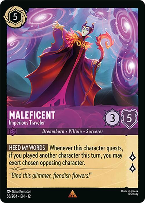 Disney Lorcana: Maleficent - Imperious Traveler card image
