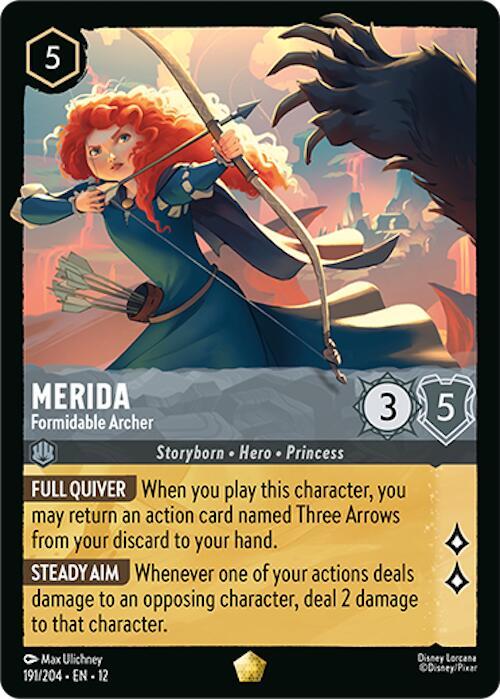 Disney Lorcana: Merida - Formidable Archer card image
