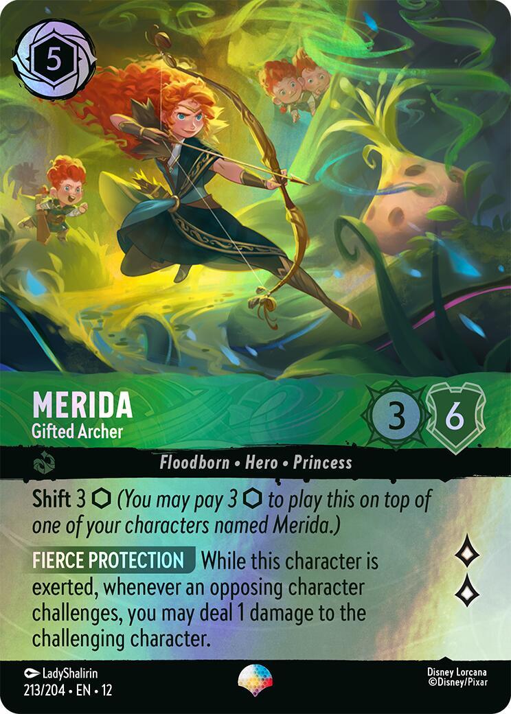 Disney Lorcana: Merida - Gifted Archer (Epic) card image