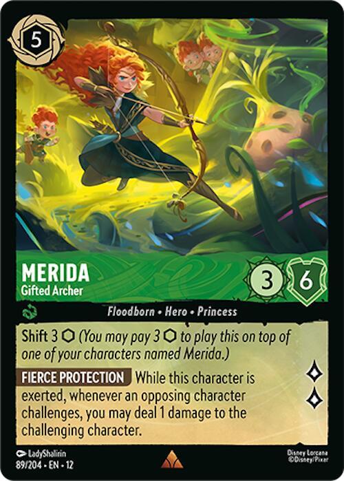 Disney Lorcana: Merida - Gifted Archer card image