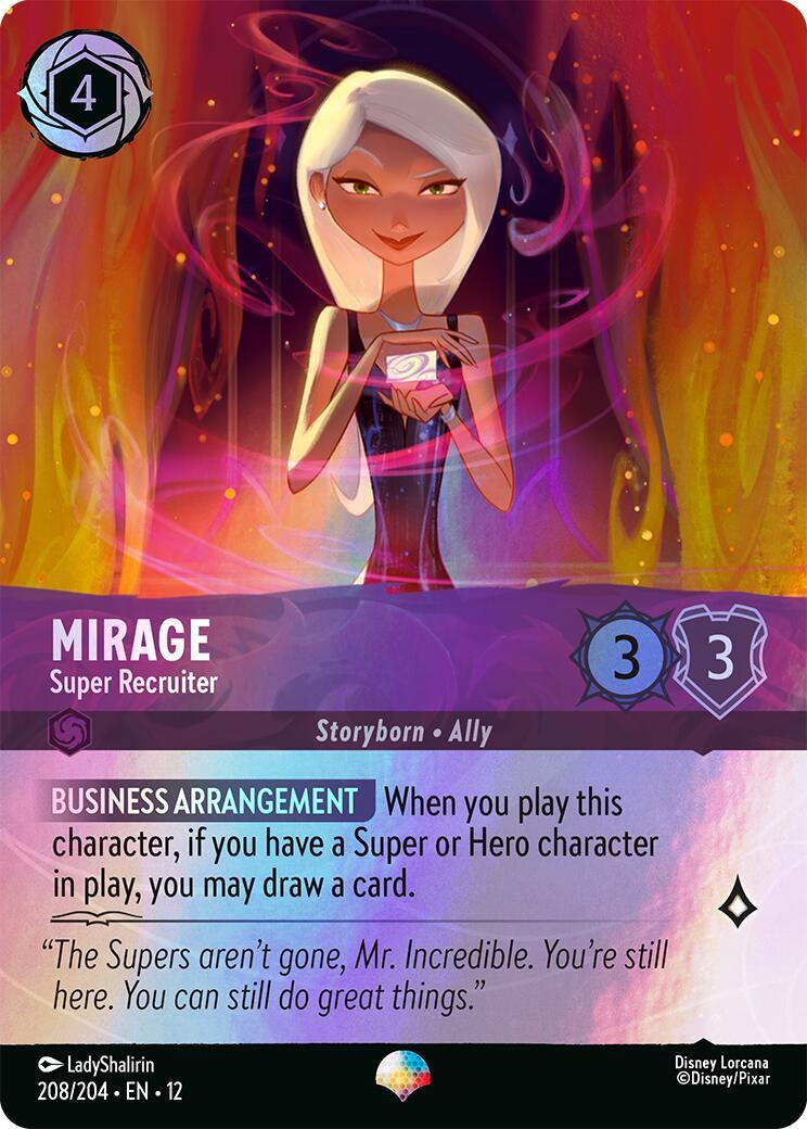 Disney Lorcana: Mirage - Super Recruiter (Epic) card image