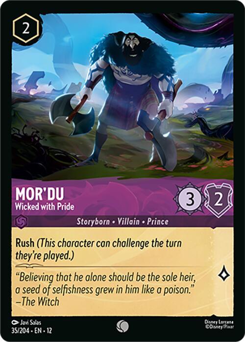 Disney Lorcana: Mor'du - Wicked with Pride card image