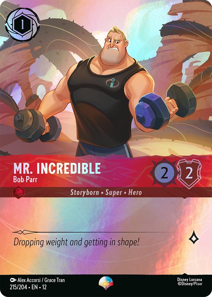 Disney Lorcana: Mr. Incredible - Bob Parr (Epic) card image