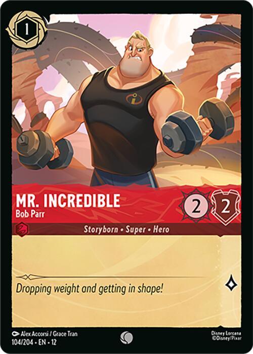 Disney Lorcana: Mr. Incredible - Bob Parr card image