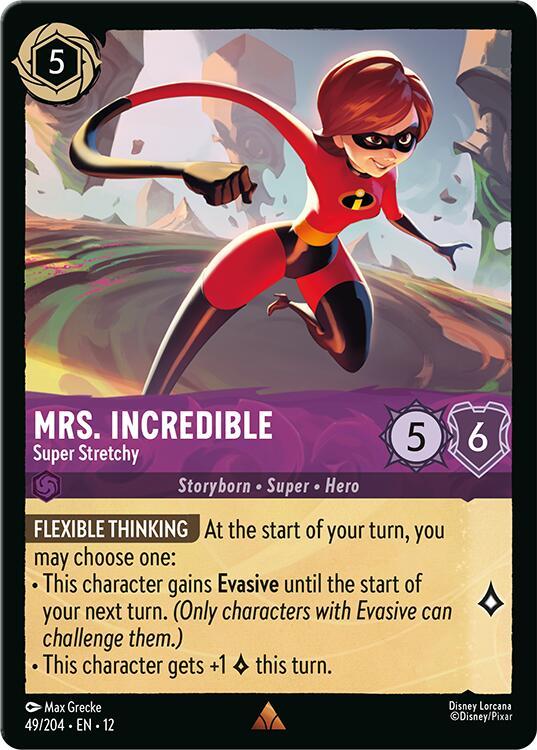 Disney Lorcana: Mrs. Incredible - Super Stretchy card image