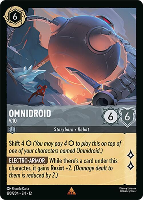Disney Lorcana: Omnidroid - V.10 card image