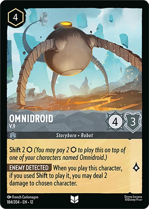 Disney Lorcana: Omnidroid - V.9 card image