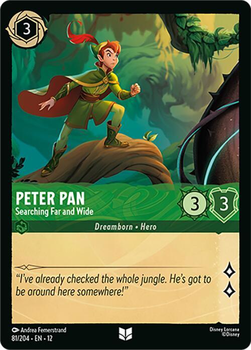 Disney Lorcana: Peter Pan - Searching Far and Wide card image