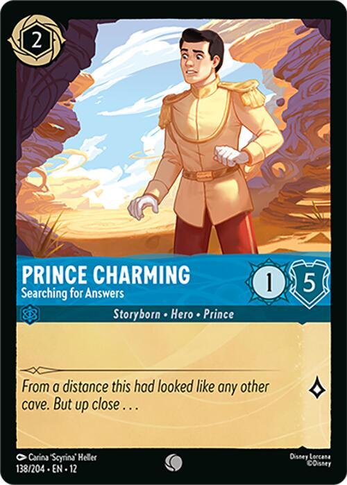 Disney Lorcana: Prince Charming - Searching for Answers card image