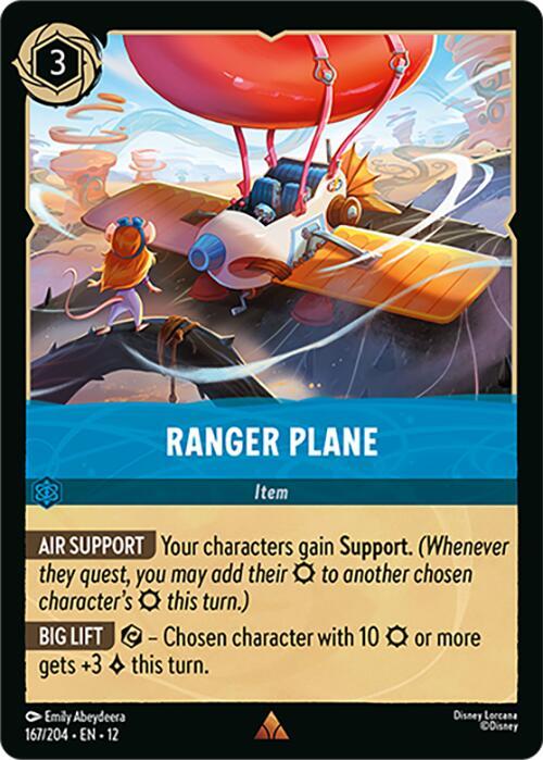 Disney Lorcana: Ranger Plane card image