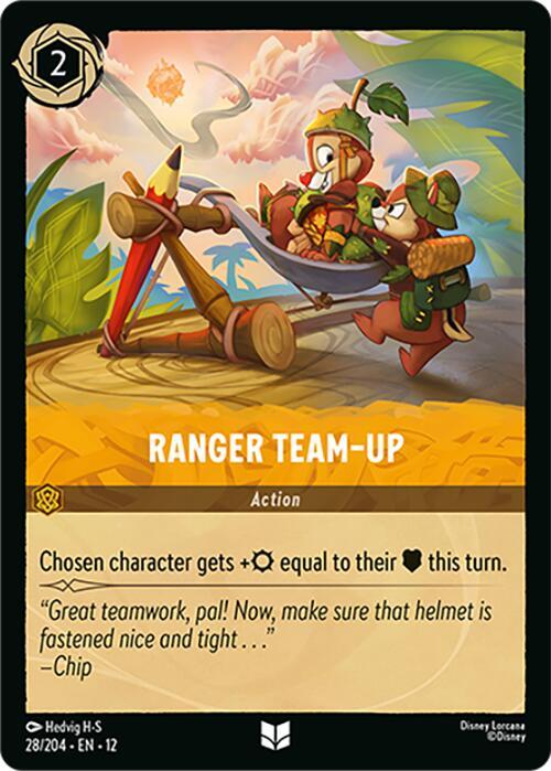Disney Lorcana: Ranger Team-Up card image