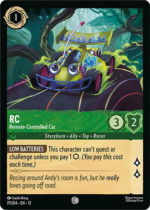 Disney Lorcana: RC - Remote-Controlled Car card image