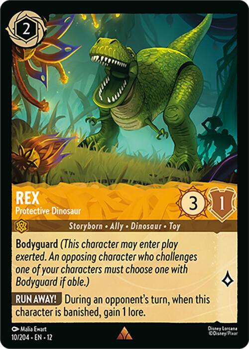 Disney Lorcana: Rex - Protective Dinosaur card image