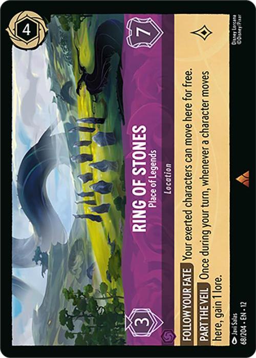 Disney Lorcana: Ring of Stones - Place of Legends card image