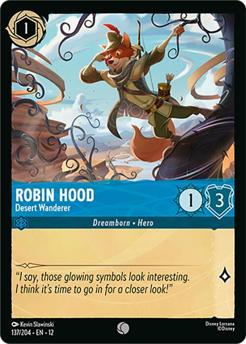Disney Lorcana: Robin Hood - Desert Wanderer card image