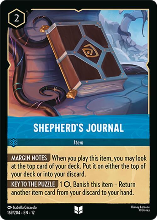 Disney Lorcana: Shepherd's Journal card image