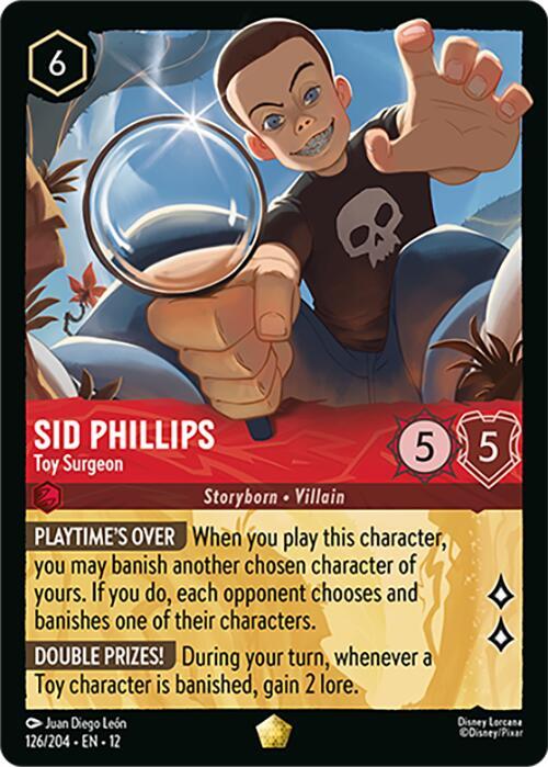 Disney Lorcana: Sid Phillips - Toy Surgeon card image
