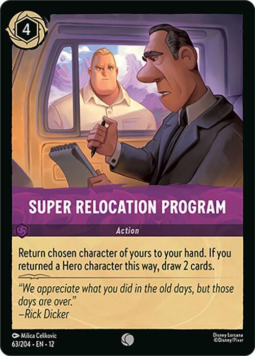 Disney Lorcana: Super Relocation Program card image