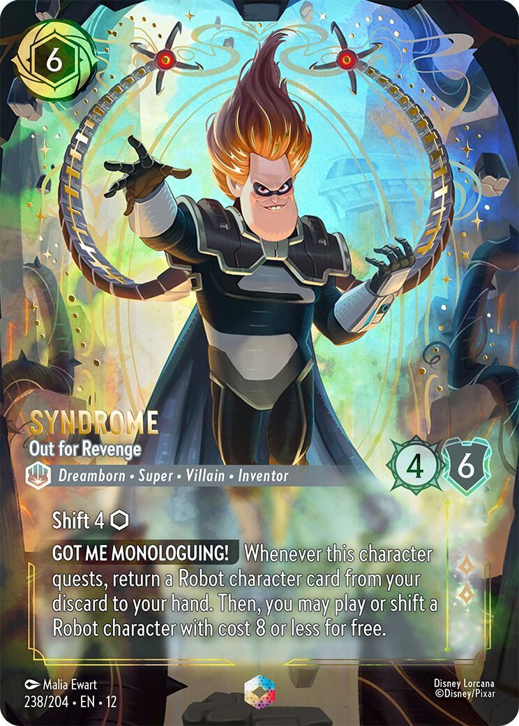 Disney Lorcana: Syndrome - Out for Revenge (Enchanted) card image