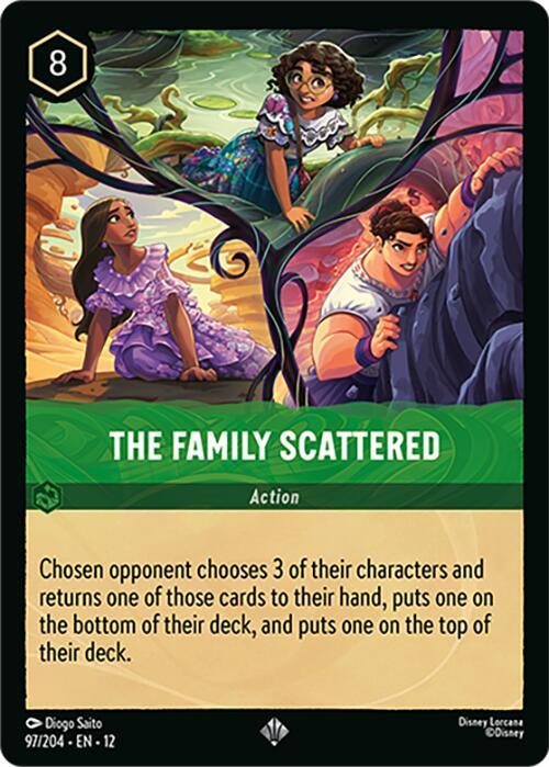 Disney Lorcana: The Family Scattered card image