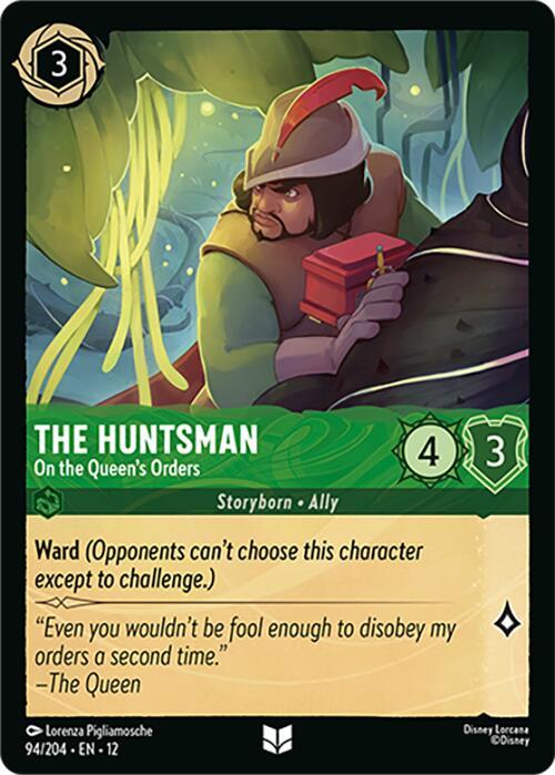 Disney Lorcana: The Huntsman - On the Queen's Orders card image