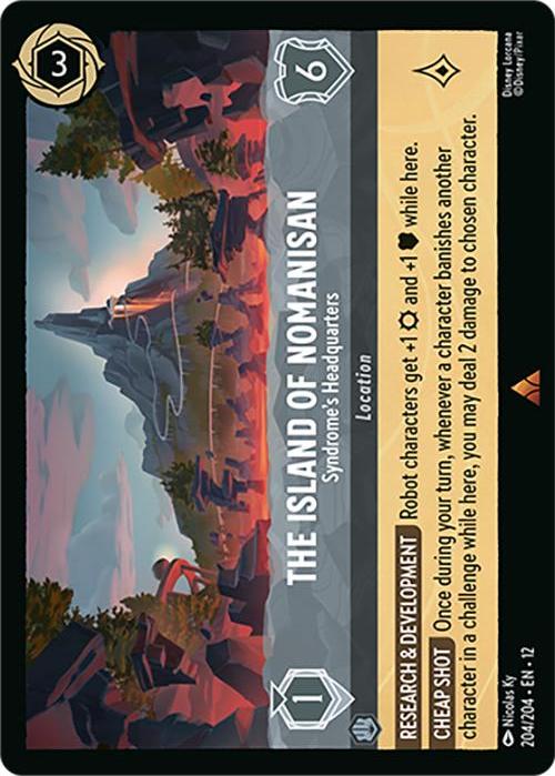 Disney Lorcana: The Island of Nomanisan - Syndrome's Headquarters card image