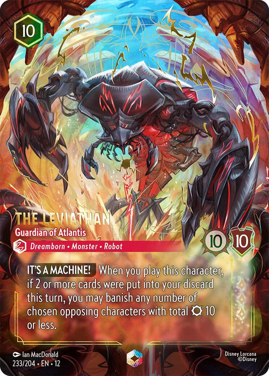 Disney Lorcana: The Leviathan - Guardian of Atlantis (Enchanted) card image