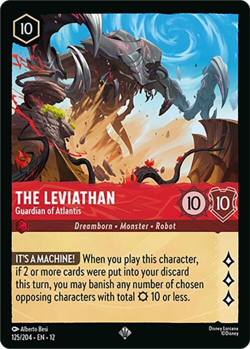 Disney Lorcana: The Leviathan - Guardian of Atlantis card image