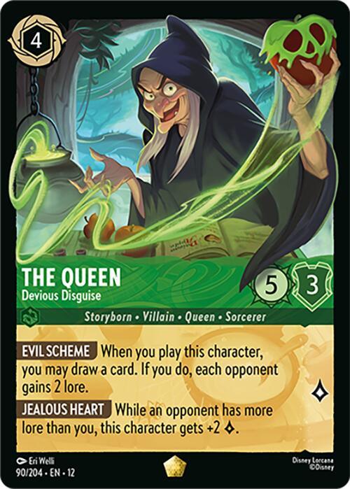 Disney Lorcana: The Queen - Devious Disguise card image