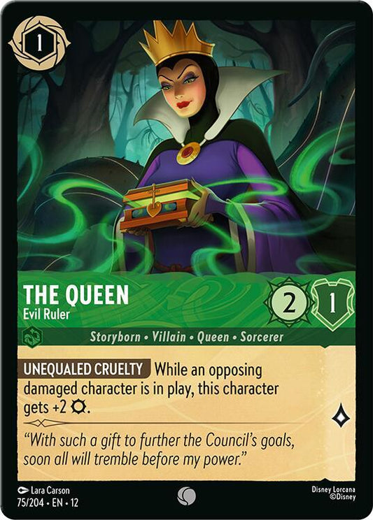 Disney Lorcana: The Queen - Evil Ruler card image