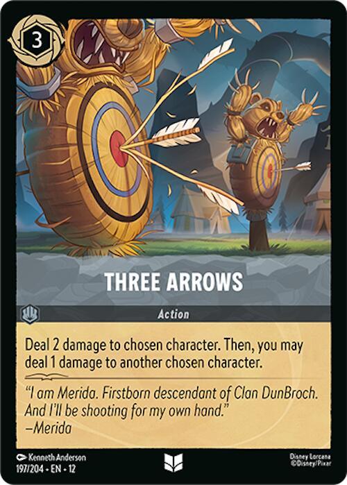 Disney Lorcana: Three Arrows card image