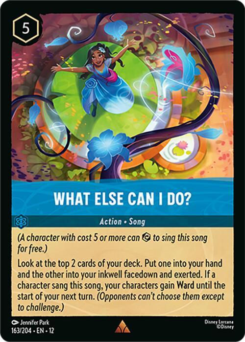 Disney Lorcana: What Else Can I Do? card image