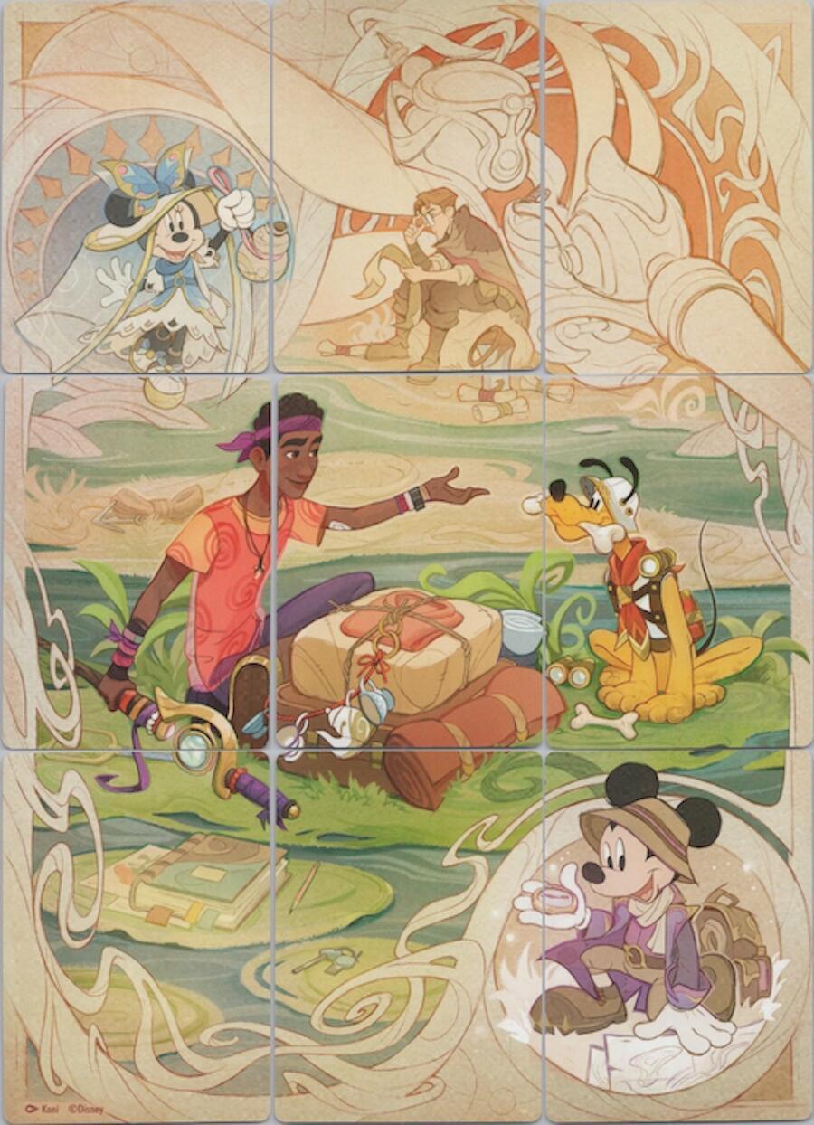 Disney Lorcana: Wilds Unkown Puzzle Insert (Set of 9) card image