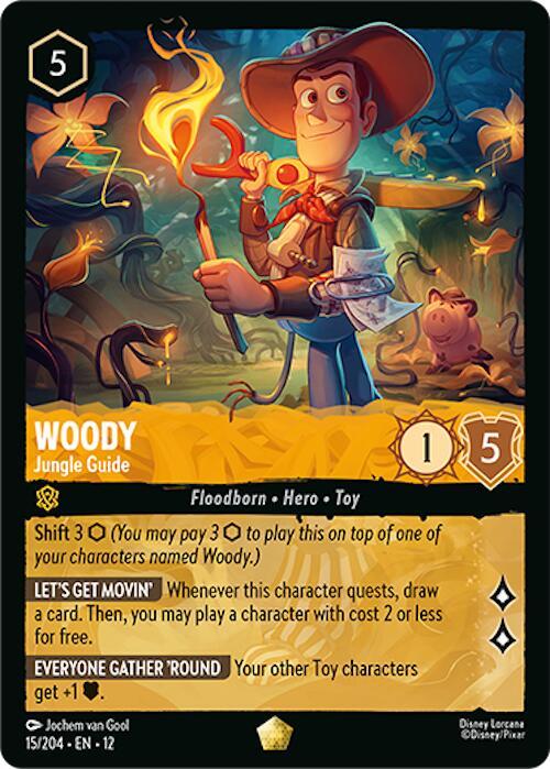 Disney Lorcana: Woody - Jungle Guide card image