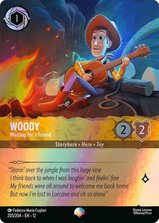 Disney Lorcana: Woody - Waiting for a Friend (Epic) card image