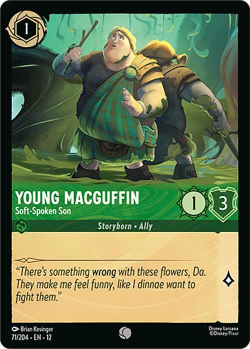 Disney Lorcana: Young MacGuffin - Soft-Spoken Son card image