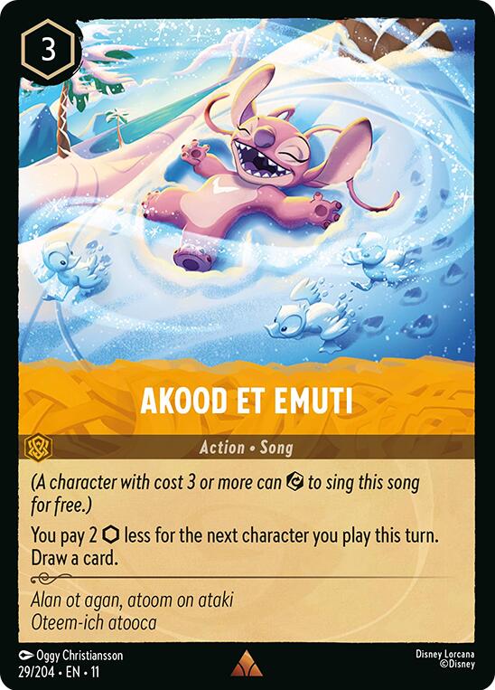 Disney Lorcana: Akood Et Emuti card image
