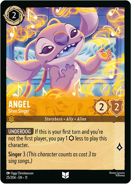 Disney Lorcana: Angel - Siren Singer card image