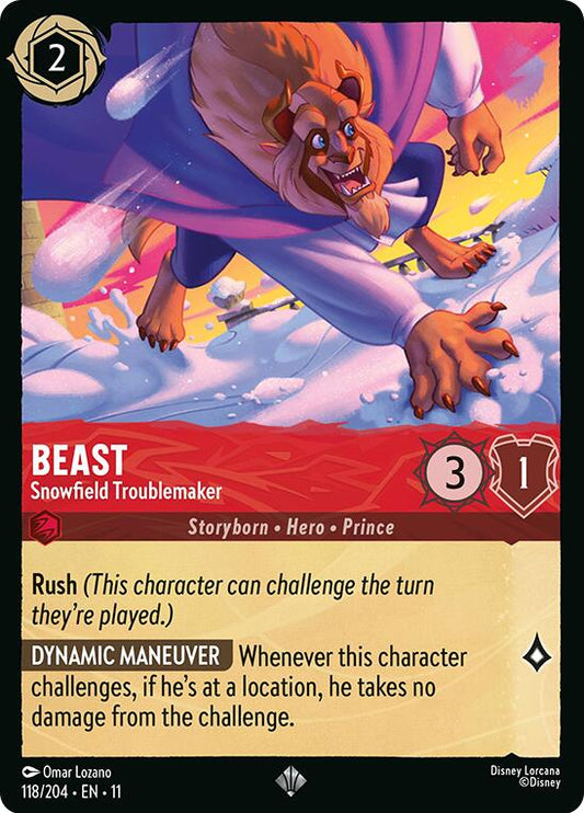 Disney Lorcana: Beast - Snowfield Troublemaker card image