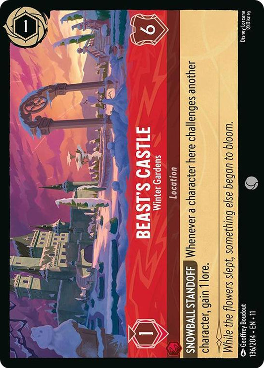 Disney Lorcana: Beast's Castle - Winter Gardens card image