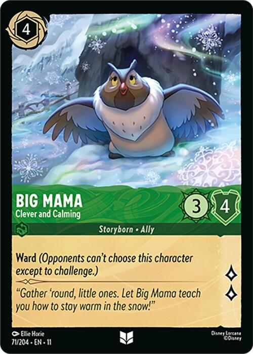 Disney Lorcana: Big Mama - Clever and Calming card image